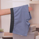 Ran Yilans neue Pure Cotton Damen-Unterwäsche-Unterwäsche Sportwäsches Boxerhosen Streifen Trendy und personalisierte Mädchen Boxer-Boxer-Shorts 3 Streifen D6197 Schwarz + dunkelgrau + hellgrauer Anzug Durchschnittlich Größe M Gewicht 80-100 Jin [Jin gleich 0,5 kg]