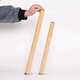 Qinkai table legs round table tripod table legs desk leg bracket solid wood computer table legs elevated coffee table accessories table legs height 71cm (four with accessories straight style