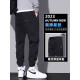 真维斯（Jeanswest）牛仔裤男2024春秋季新款束脚宽松舒适百搭潮流工装休闲长裤子男士 9859黑色+9859军绿 2XL