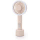 TOFFY Japan direct mail portable handheld fan hands-free USB rechargeable multi-speed air volume adjustment mini wireless fan with LED light FN02 (pink)