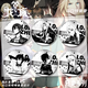 Malerei Liyi Road Mingfei Road Mingze Chuzihang Caesar Zero Laser Badge Dragon Clan Kassel Gate Baji Guzi L3893 Road Mingfei 5 Baji Badge 58mm-Bright-Film