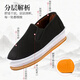Yu Zhaolin Old Beijing Cloth Shoes Men's Winter Cotton Shoes Warm Thousand Layer Beef Tendon Bottom Cloth Bottom Thickened and Velvet Middle-aged and Elderly Size 41