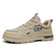 Changxiang Huili Men's Shoes 2025 Summer Trabajo Trabajo Trabajo Trabajo Zapatos Hombres al aire libre Martin botas casuales zapatos versátiles versátiles khaki 42