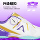 Loki New Men and Women El mismo desgaste transpirable Resistente, absorbente de choque y anti-Slip Thor Arthur Shophuis zapatillas Arthur Thur Tho Tennis Shoes Piesta 24 NUEVO White y Purple TSW5008 Tamaño 43 Tamaño-Longitud interior 265 mm de 265 mm