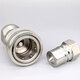 KZF internal thread high pressure high temperature corrosion resistant quick connector new energy battery electrolyte quick plug 304 stainless steel KZF ZG1 spot