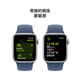 Apple【赠品福利】Watch SE 智能手表GPS+蜂窝款40毫米银色铝金属表壳丹宁色运动型表带M/L