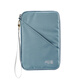 Passport -Aufbewahrungstasche Passport Clip Travel Passport Bag Passport Clip Großer tragbarer Reisebeutel Reisedokument Dokument Aufbewahrung Beutel Grau mittelgroße Größe