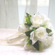 Collection de certificat de mariage de fleurs à main