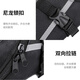 TEAEGG bicycle mountain bike tail bag rear seat hanging bag seat cushion bag road bike storage waterproof bag cycling equipment bicycle rear tail bag [black]
