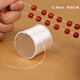 Beautifully made flat crystal elastic cord bracelet rubber band cord elastic cord beeswax garnet beads cord white 0.8mm about 60 meters 1 roll
