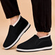 Old Beijing cotton shoes, winter men's shoes, cloth shoes, thickened with velvet, high tops, warm, anti-slip, slip-on men's shoes for the elderly, wool style high-top cotton shoes, will soon rise back to 78 yuan 41