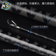 NS BlackHole Luya rod Miranda mandarin fish high carbon lightweight high sensitivity insect-type black pit wild bass fishing fine fishing 2.01 meters straight handle two sections/S-672MH