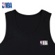 NBA背心男士夏季纯色弹力棉质内搭汗衫修身背心无袖篮球运动打底套装
