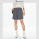 PALUOPO Cashmere Shorts Women's Casual Sports Hot Pants Cashmere Autumn and Winter New Pants Hot Pants TS003R Dark Gray XL 170