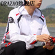 DRAZAO fishing suit summer sun protection suit men's ice silk spring and autumn 2025 Luya anti-mosquito outdoor clothes orange and white XL