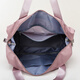 Bona Cloud Travel Bag Backpack for Men and Women Large Capacity Short Distance Portable Travel Bag Luggage Storage Bag One Shoulder Can Tie Rod Sakura Pink