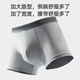 京舒棉【新疆棉-安心品质】男士纯棉内裤7A抗菌四角棉短裤6条 2XL