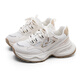 
Huili women's shoes thick-soled dad shoes women's breathable versatile trendy shoes retro casual shoes J841Z beige 39