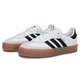 ADIDAS Store Oficial Ship Store Clover Women's Women's Women For Spring New Breathable Casual Ligera Ligero Resado Repasado Casual Running Sports Sports Ji1349 White/Número Uno Negro 36