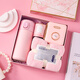 Geschenk Doctor's Day Geschenk Brautjungfer Souvenir Praktische Geburtstagsgeschenke für Freundinnen, geschäftliche Geschenke maßgeschneiderte Geschenkbox Pfirsich Pulver Thermos Modell Set drei