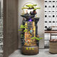 Nouvelle rocherie à grande échelle à grande échelle Fountain Fountain Fountain Salon Fengshi Ier Route Circulation d'eau Décoration du paysage 9929 Large taille 168 cm