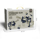 Bei Chuzhong children's toys boy 3-4-6-10th birthday boy 5-7-8 years old toy gun elementary school students 11-12 years old 600 kinds [magnetic deformation rifle] exquisite gift boxes 2-9 years old three, four, five and a half years old toys
