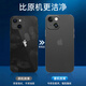 Holdzu [Sin micro arena sensible] Adecuado para Apple 13 Case móvil iPhone 13 Caso protector para disipación de calor Lente de silicona Completa completamente en el espacio ultra delgado de hombres y chicas de nuevo espacio de llave negra