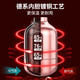 Thermal insulation pot for household large capacity 304 stainless steel inner liner long-acting insulation hot water bottle wedding dowry customization 9277 Universe Blue 2.1 liters, inside and outside 304 not 0ml