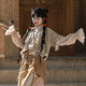 Mori tribe nomadic girl original Han element bloomers Hanfu suit early autumn new women's clothing outer shirt (single piece) single piece S