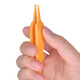 Newborn baby booger clips baby booger tweezers children's nostril cleaner special safety baby ear picking baby booger clips - random colors - 1 pack -