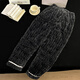 
Pameiqi Pameiqi pajamas men's winter cotton three-layer thickened flannel warm super thick cotton jacket set home clothing 9903 XL code (171-178cm 130-155Jin [Jin equals 0.5 kg])