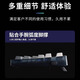 腹灵MK870客制化侧刻键帽三模成品无线机械键盘蝮灵客制化87键麻将音 【三模】无线黑曜石紫气东来侧刻 TTC快银轴 V2【fps快男轴体】