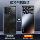 Suerjin Suitable for Redmi K70 mobile phone case K70 pro protective case k70 supreme version new matte full cover anti-fall heat dissipation and anti-fingerprint electroplating silicone soft edge fashion trend [graphite black] ice-sensing matte + light luxury electroplating Redmi k70/Redmi k70pro general style