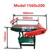 
Plane sander widening grinding bench-top grinding machine woodworking machinery vertical polishing machine curved belt sander 15602F200 without motor 2100/200 with motor 220v