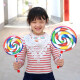 Lelinyuan Orff percussion instrument hand-beating drum Kindergarten toys children's lollipop drum music teaching aids wooden handle 8 inches