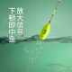 Xiaofengxian shallow water float crucian carp float highly sensitive spring fishing grass hole light mouth fish float eye-catching bold stream buoy small white strip short float NQ-01 tapering tail - eating lead about 0.5g single shallow water float [PVC pipe]