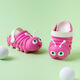 Hirsch Mili Kinderloch Schuhe Neue Sommer Caterpillar Netter Cartoon Atmungsfreie weiche Sohle Babysandalen Apfelgrün 16 [160] Schuhlänge 15,5 cm Empfohlene Fußlänge 15c