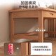 All solid wood desk small apartment study desk student writing desk calligraphy table home simple desktop computer desk drawer type solid wood single table/log color 120*60CM door-to-door delivery