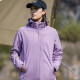 Western Camel Vancamel Chaqueta corta Mujeres 2024 Nuevo viento de viento Hot Fleece Pequeña chaqueta de trabajo en espesor a prueba de viento de una sola capa 9930s Taro Purple-Women [Color sólido] 2XL