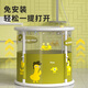 Haoqi Baby Swimming Bucket Household Children's Bath Backt 0-3 Years Baby Bath Bain Bath-Born Bain de bain pliable [Version Deluxe] 70 * 65