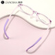 Morning Yin New 12609 Tomato Glasses Children's Ultra Light Frame Soft Silicone Nose Bracket Rubber Legs Anti-Slip Kids Glasses Frame Glasses Frame Gloss Black Frame