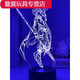 展坤*周边刻晴胡桃凝光芭芭拉温迪钟离七彩小夜灯游戏摆件 6301甘雨 6228温迪 黑色7色触控款