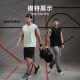 海澜之家（HLA）汗衫背心男马术运动sportsday男夏季 黑色09 XL 180/96A  推荐76-82kg
