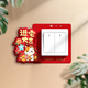Gong Xun's housewarming ceremony, full set of socket switch stickers, household cartoon new home moving gifts, cat style