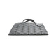 Issey Miyake Neues Produkt für Männer/Frauen neutraler Stil glänzend/mattes Sechs-Strom-Schulter-Tasche Einkaufstasche Männerbeutel Frauenbeutel BB38 AG673 94 Graphit Grey