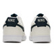 Nike (Nike) Herrenschuhe Sommer New Court Low-Top atmungsaktiven schockabsorbierenden Verschleiß-resistenten vielseitigen Sport- und Freizeitschuhen HQ4867-101 Segel Weiß/Tiefsee Blau 40