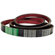 
Renjuyi Shenwei 3-link triangle belt 3HB3721 3725 3733 3895 3900 3930 4040 Harvester belt 3HB-3725LD Shenwei yellow mark