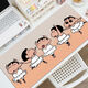 
MPPMCK long mouse pad crayon Shin-shirt super large computer desk pad high-value keyboard pads dirt-resistant and washable students ZZ-2694/Shin Shin-shirt 80cm*30cm thick 2mm