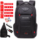 Mochila de Luyide Saber para la mochila para hombres Bolsa de la escuela de secundaria de gran capacidad.