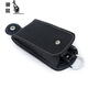 Kangourou (kangourou) Couche de tête Couche de vache Multi-fonction sac clé European et américain Retro Moustonted Car Remote Control Men's Universal Key Sac Black